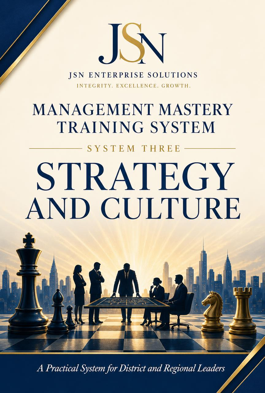 Management Mastery Training System: System Three — Strategy and Culture cover