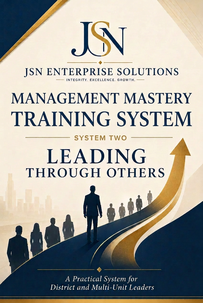 Management Mastery Training System: System Two — Leading Through Others cover